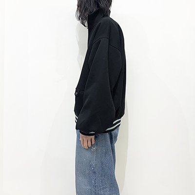 refomed [ OLD MAN TRACK JACKET ] BLACK