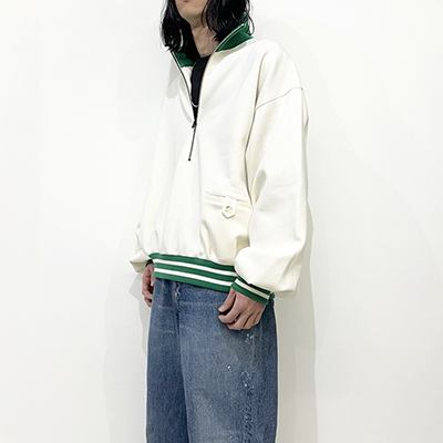 refomed [ OLD MAN TRACK JACKET ] OFF×GREEN