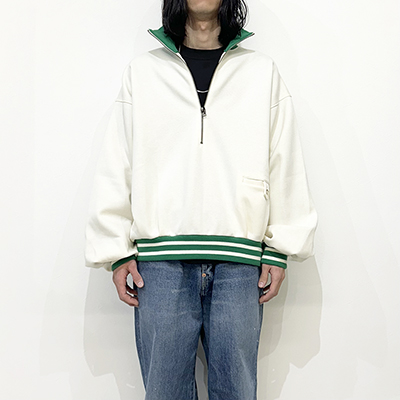 refomed [ OLD MAN TRACK JACKET ] OFF×GREEN