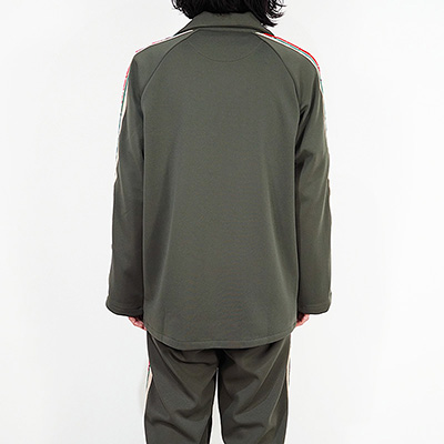 Sasquatchfabrix. [ LACE TAPE RAPEL JACKET ] KHAKI