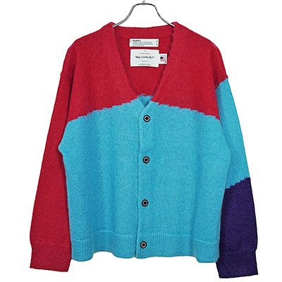 DAIRIKU [ "NANA" Mohair Cardigan ] Purple&Blue