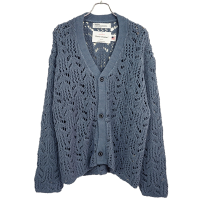 DAIRIKU [ Flower Pattern Hand Knitting Cardigan ]