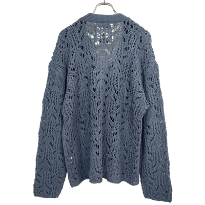 DAIRIKU [ Flower Pattern Hand Knitting Cardigan ]