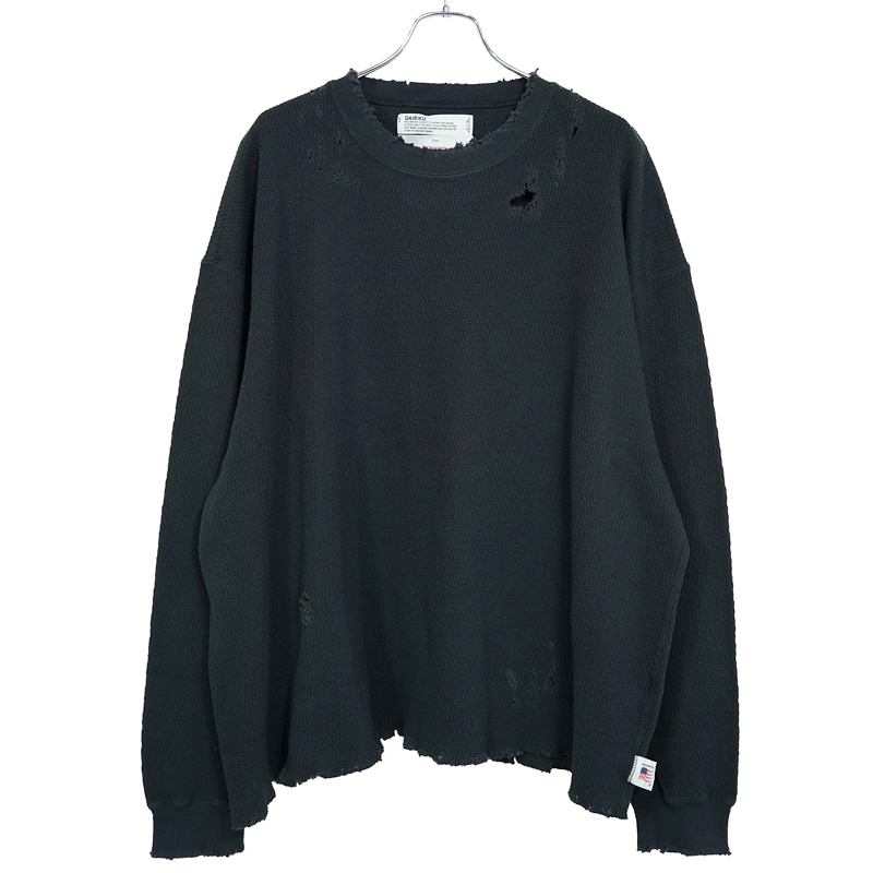 dairiku 21ss Thrift Thermal Tee サーマルニット