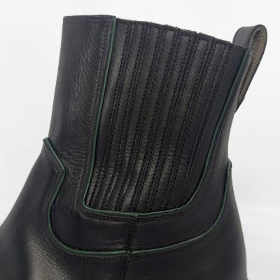 MATSUFUJI [ U-tip Piping Boots ] BLACK