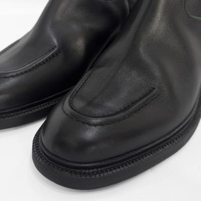 MATSUFUJI [ U-tip Piping Boots ] BLACK