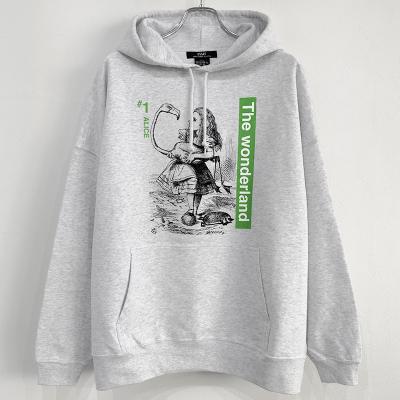 ESSAY [ OVERSIZED PRINT HOODIE (TS-1) ] ALICE