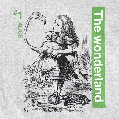 ESSAY [ OVERSIZED PRINT HOODIE (TS-1) ] ALICE