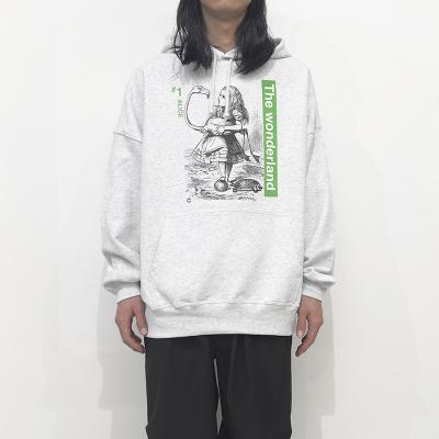 ESSAY [ OVERSIZED PRINT HOODIE (TS-1) ] ALICE