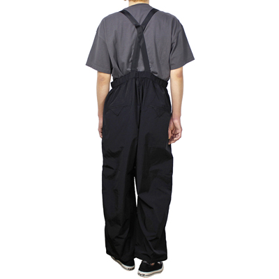 Sasquatchfabrix. [ NYLON OVERALL ] BLACK