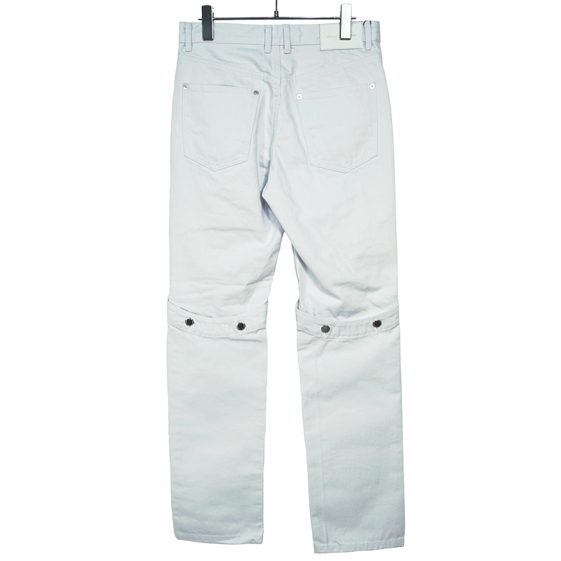 JOHN LAWRENCE SULLIVAN [ KNEE BUTTON JEANS ] WHITE | ロイド・エフ