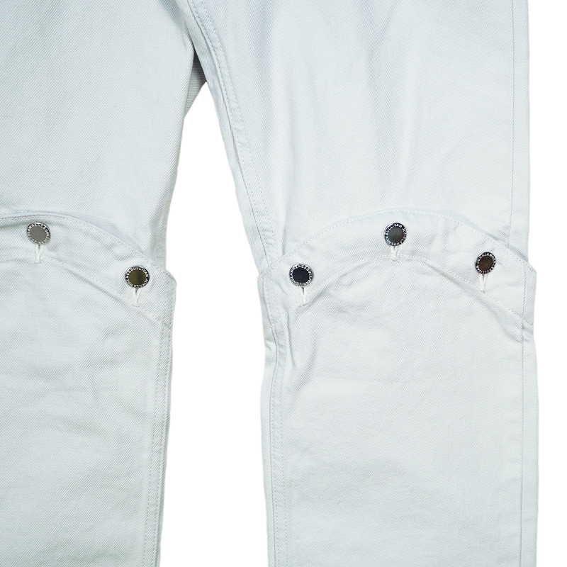 JOHN LAWRENCE SULLIVAN [ KNEE BUTTON JEANS ] WHITE | ロイド・エフ