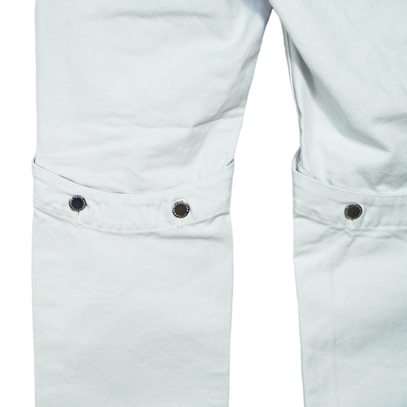 JOHN LAWRENCE SULLIVAN [ KNEE BUTTON JEANS ] WHITE | ロイド・エフ