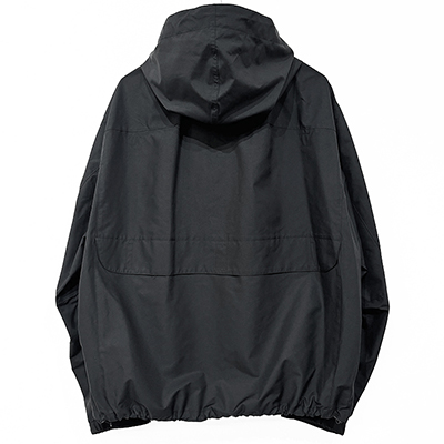 ESSAY [ SLANT ZIP PARKA (J-1) ] BLACK