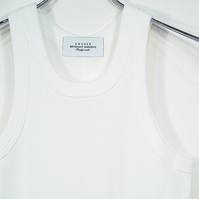 UNUSED [ US2137 (Tank top) ] WHITE