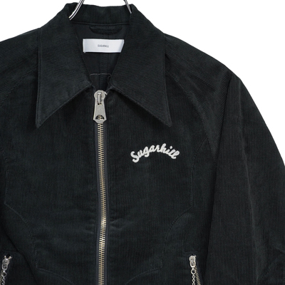 SUGARHILL [ Corduroy Western Jacket ] BLACK