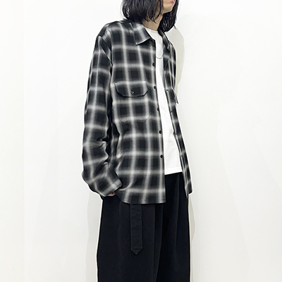 ESSAY [ CPO SHIRT (SH-2) ] SHADOW CHECK