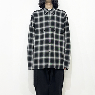 ESSAY [ CPO SHIRT (SH-2) ] SHADOW CHECK