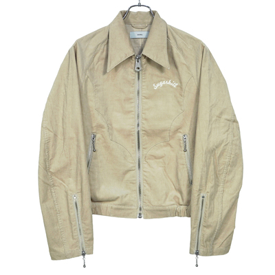 SUGARHILL [ Corduroy Western Jacket ] WHITE