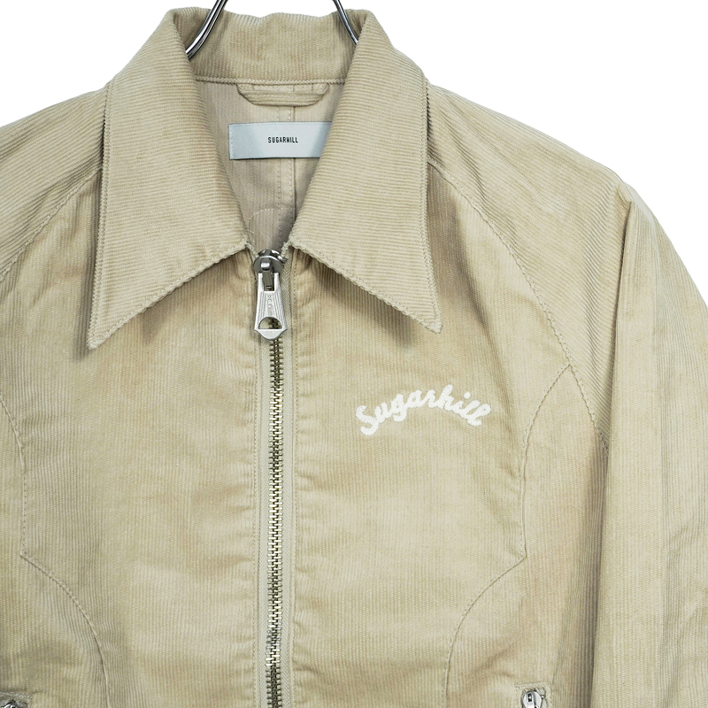 SUGARHILL [ Corduroy Western Jacket ] WHITE
