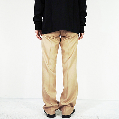 DAIRIKU [ "Straight" Pressed Pants ] Beige