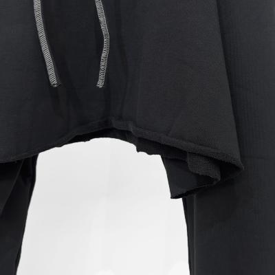 SHINYAKOZUKA [ ORDINARY SHORT GIANT HOODIE ] COLOURLESS BLACK