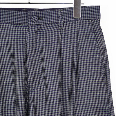 MATSUFUJI [ Cupra Check  Short Trousers ] GRN×NVY