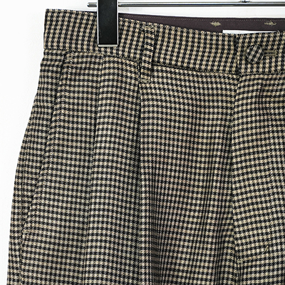 MATSUFUJI [ Cupra Check  Short Trousers ] BRN×IVO