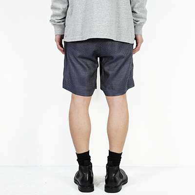 MATSUFUJI [ Cupra Check  Short Trousers ] GRN×NVY