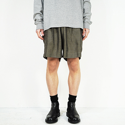 MATSUFUJI [ Cupra Check  Short Trousers ] BRN×IVO