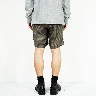 MATSUFUJI [ Cupra Check  Short Trousers ] BRN×IVO