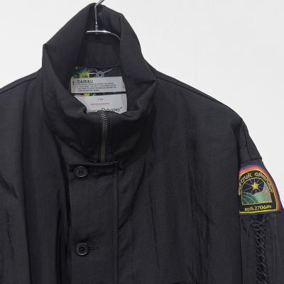 DAIRIKU [ "Astronaut" Code Jacket & Aloha Shirt ] Black&Black