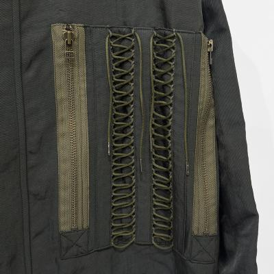 DAIRIKU [ "Astronaut" Code Jacket & Aloha Shirt ] Khaki&Blue