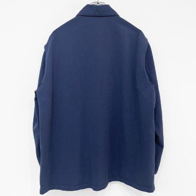 MATSUFUJI [ Uneven Twill Connected Pockets Jacket ] INK BLUE