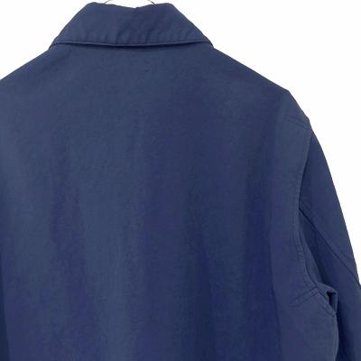 MATSUFUJI [ Uneven Twill Connected Pockets Jacket ] INK BLUE
