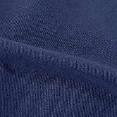 MATSUFUJI [ Uneven Twill Connected Pockets Jacket ] INK BLUE