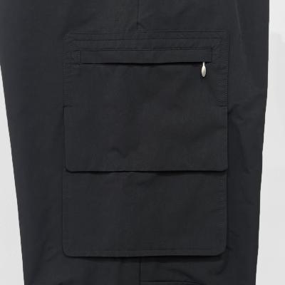 MATSUFUJI [ Water Repellent Wide Cargo Trousers ] BLACK