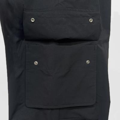 MATSUFUJI [ Water Repellent Wide Cargo Trousers ] BLACK