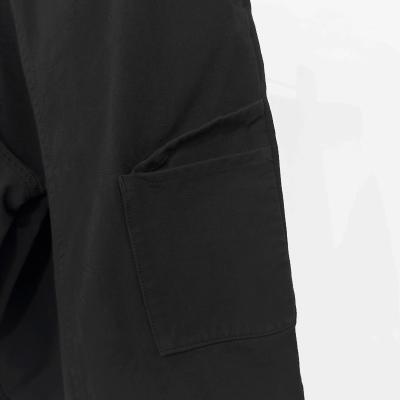 MATSUFUJI [ Uneven Twill Short Trousers ] BLACK