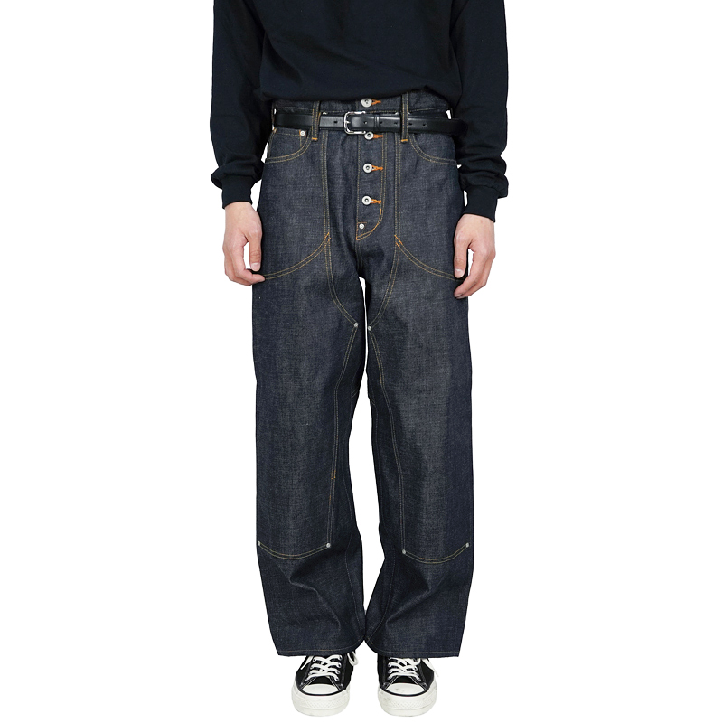 シュガーヒルClassic Double Knee Denim Pants