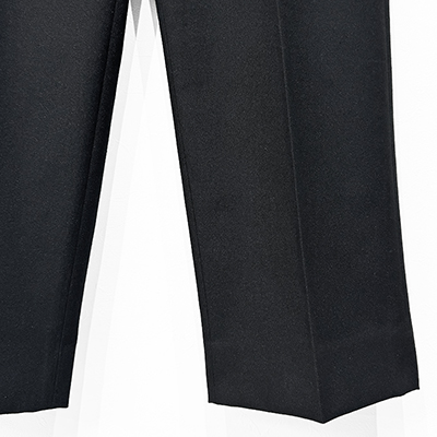 MATSUFUJI [ Work Straight Trousers ] BLACK