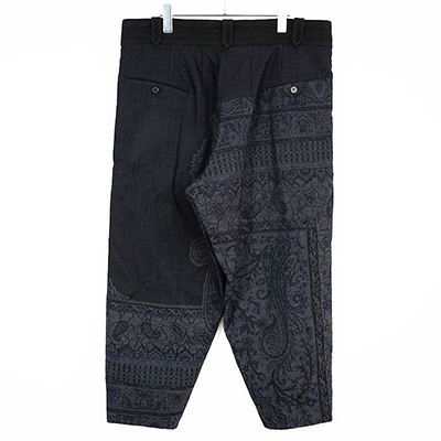 YANTOR [ Tibetan Paisley Himo Pants ] BLUE