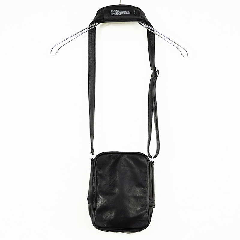 DAIRIKU [ Leather School Bag ] Black
