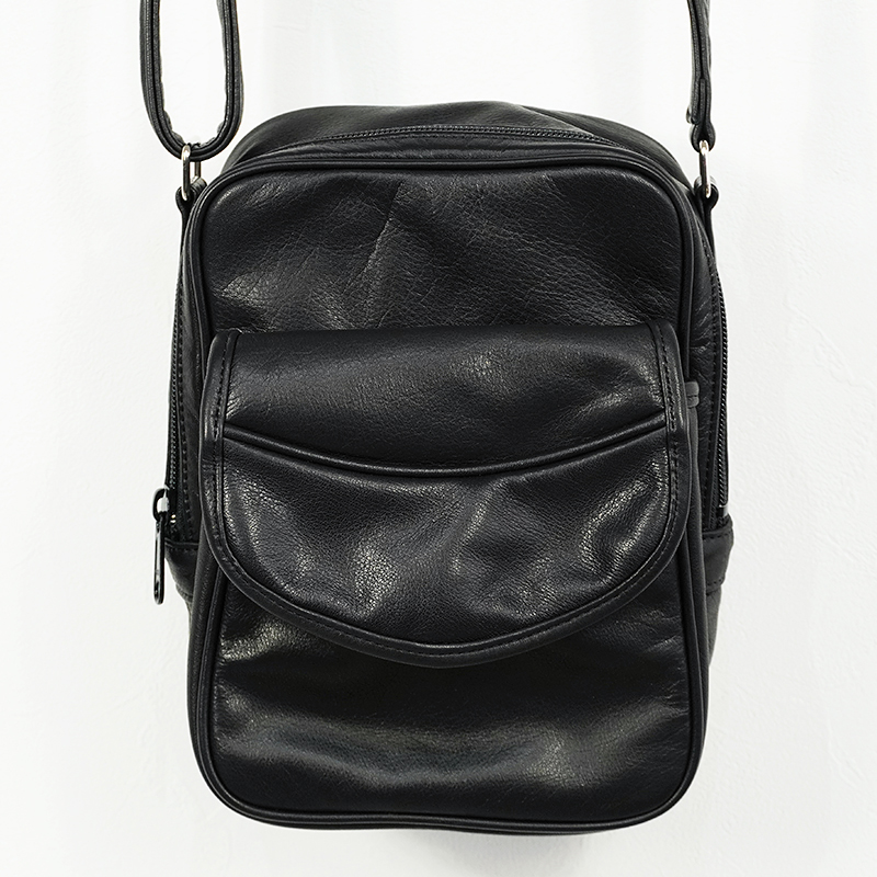 DAIRIKU [ Leather School Bag ] Black | ロイド・エフダブリュー