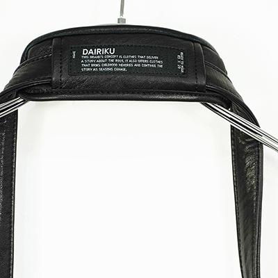 DAIRIKU [ Leather School Bag ] Black