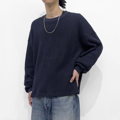 refomed [ AZEAMI THERMAL TEE ] NAVY