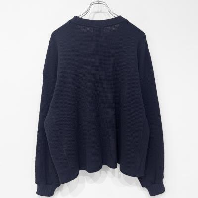 refomed [ AZEAMI THERMAL TEE ] NAVY