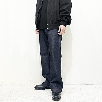 MATSUFUJI [ Boot Cut Denim Trousers ] INDIGO