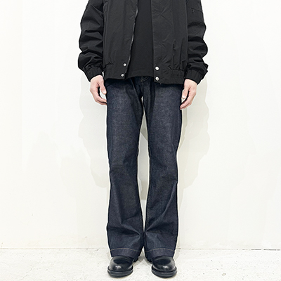 MATSUFUJI [ Boot Cut Denim Trousers ] INDIGO