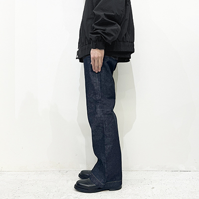 MATSUFUJI [ Boot Cut Denim Trousers ] INDIGO